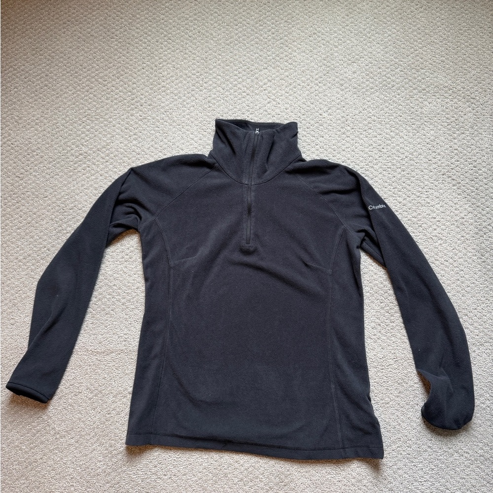 Columbia Men's Zip-Up Black Sweater